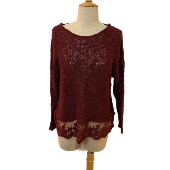 Burgundy Sweater - Picture 2 of 7